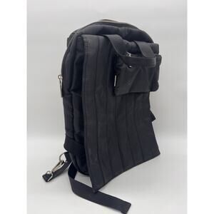 Steve Madden Black Backpack Unisex 4 Zippers